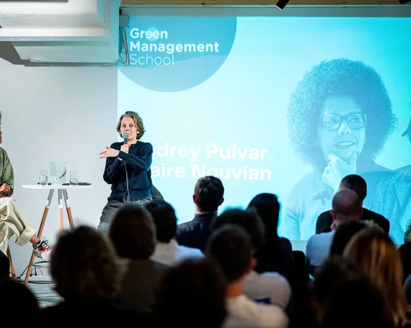 Audrey Pulvar et Claire Nouvian donnent une conférence sur la trajectoire écologique de l’europe